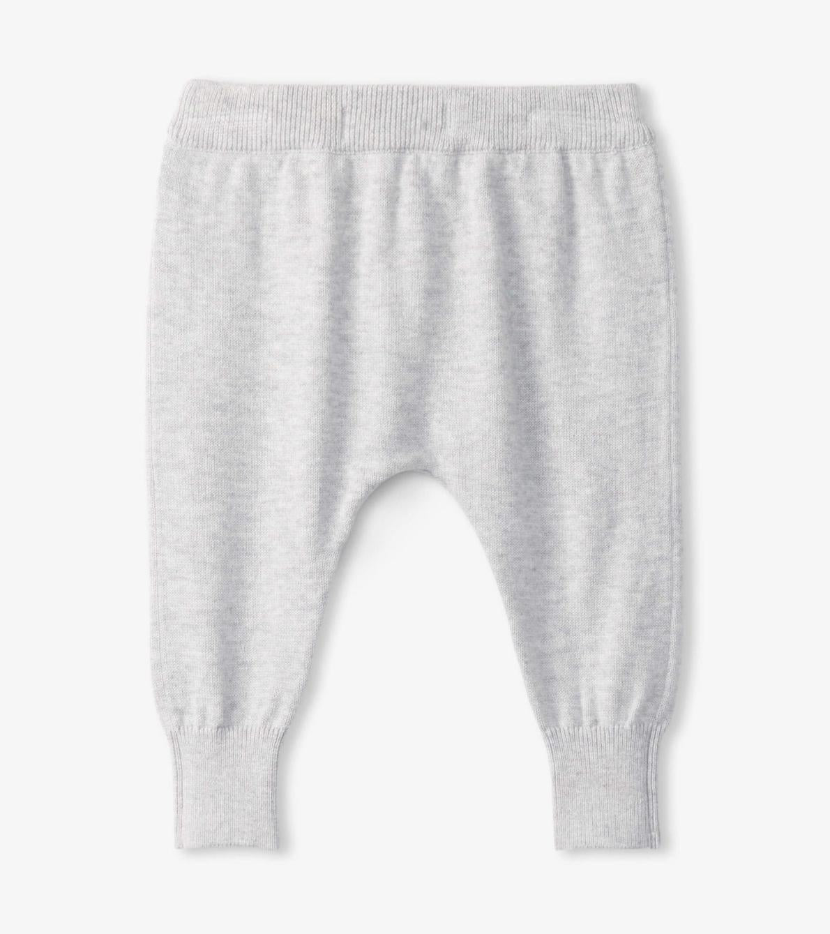Hatley Bottoms | Baby &amp; Toddler Baby Grey Melange Pull On Sweater Pants