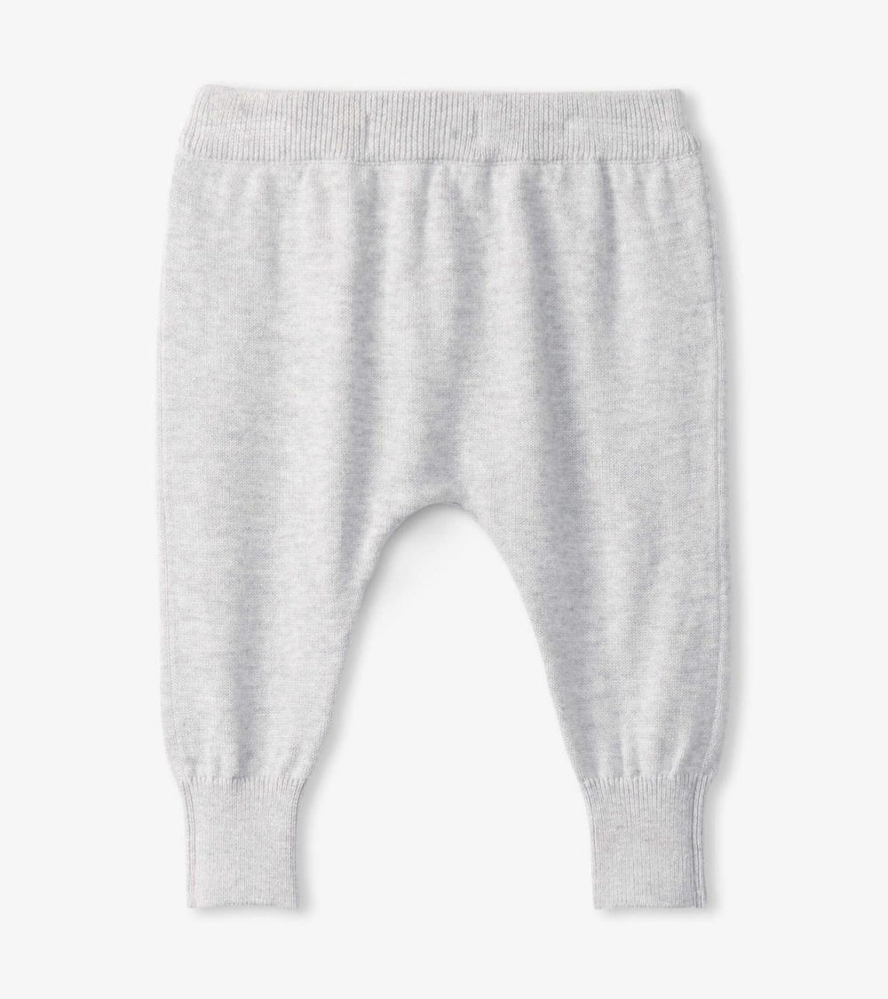 Hatley Bottoms | Baby &amp; Toddler Baby Grey Melange Pull On Sweater Pants