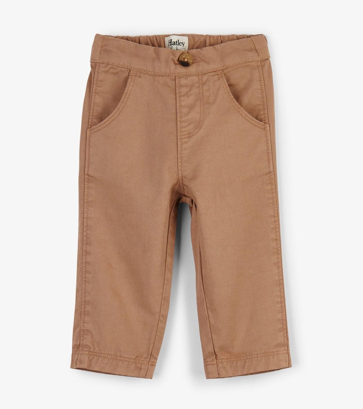 Hatley Bottoms | Baby &amp; Toddler Baby Khaki Twill Pants