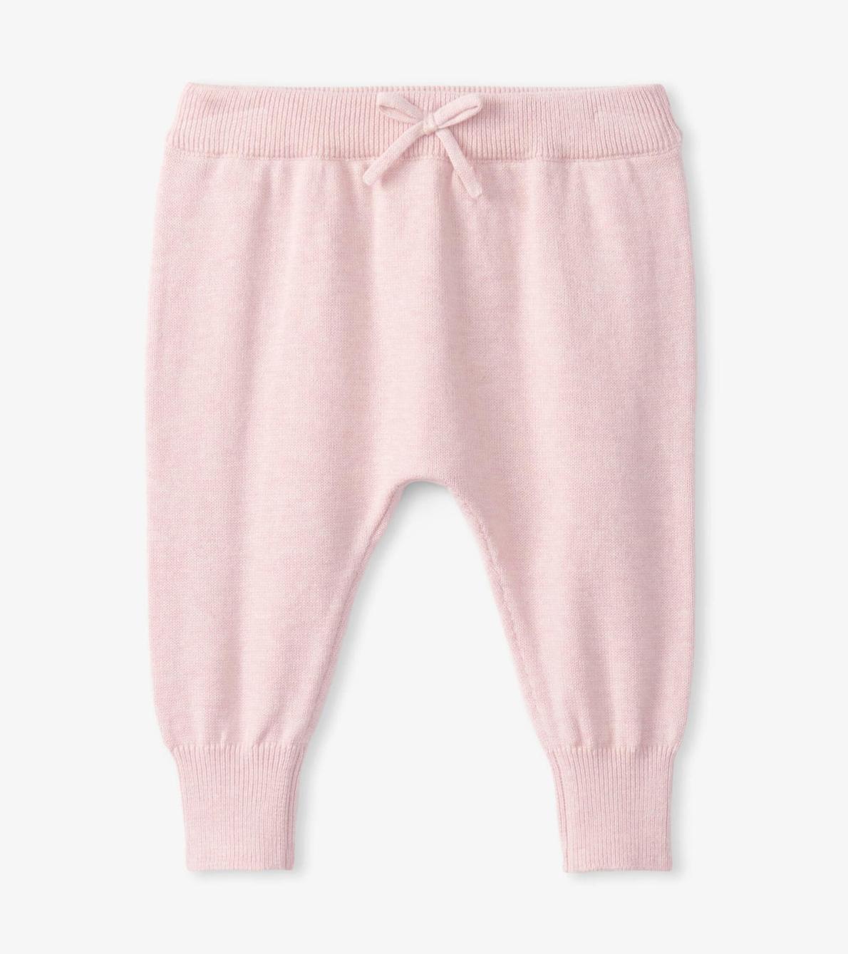 Hatley Bottoms | Baby &amp; Toddler Baby Rose Melange Pull On Sweater Pants