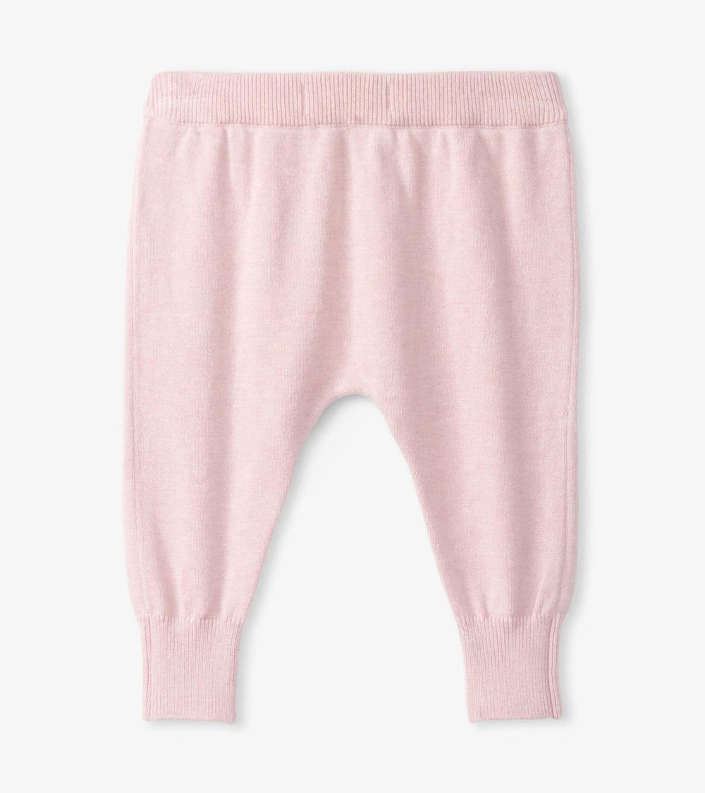 Hatley Bottoms | Baby &amp; Toddler Baby Rose Melange Pull On Sweater Pants