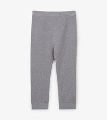 Hatley Bottoms | Baby &amp; Toddler Baby Silver Glitter Cable Knit Leggings