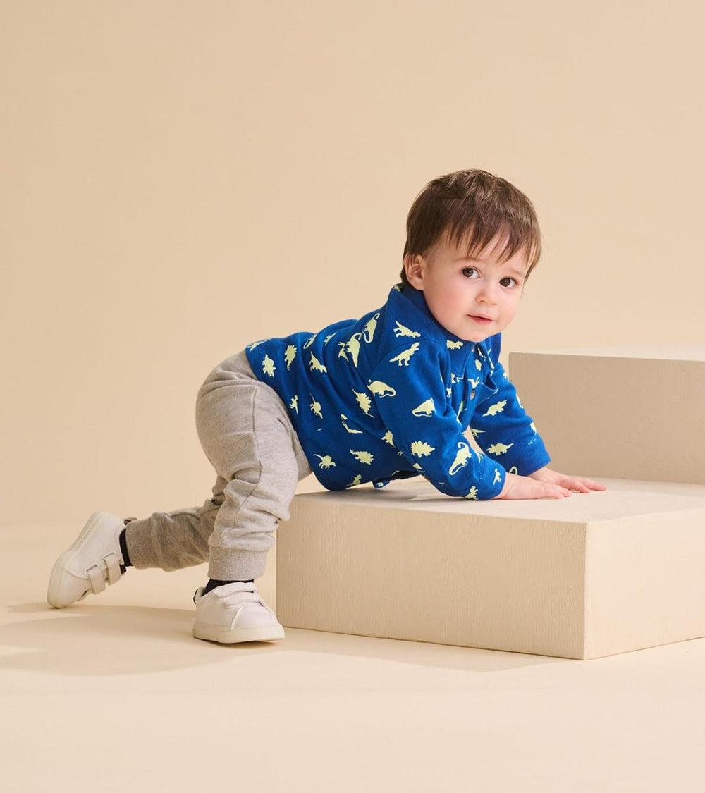 Hatley Bottoms | Baby &amp; Toddler Baby &amp; Toddler Boys Grey Melange Joggers