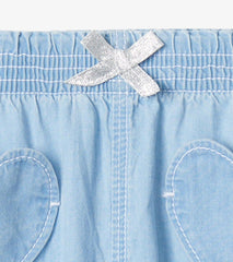 Hatley Bottoms | Baby &amp; Toddler Baby &amp; Toddler Girls Denim Baggy Pants