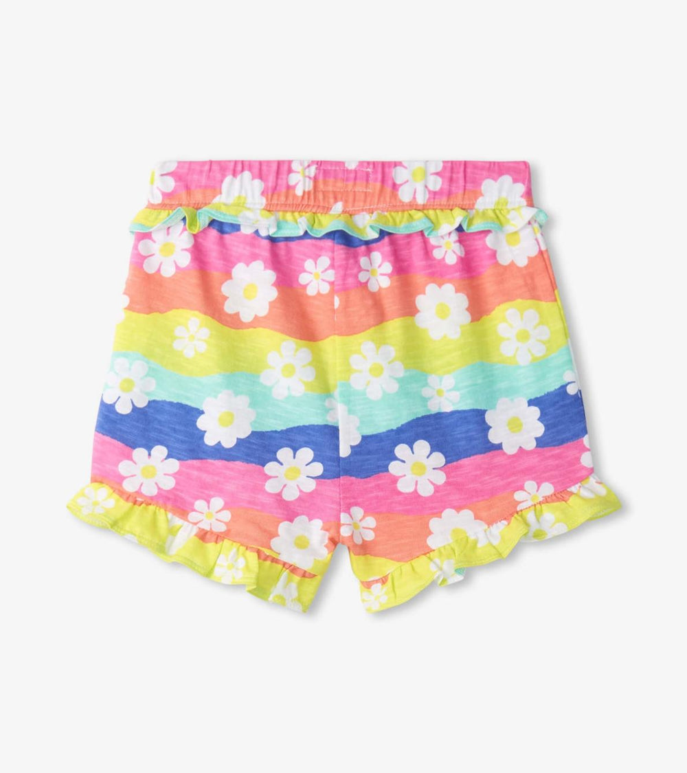 Hatley Bottoms | Baby &amp; Toddler Baby &amp; Toddler Girls Groovy Flowers Ruffle Shorts