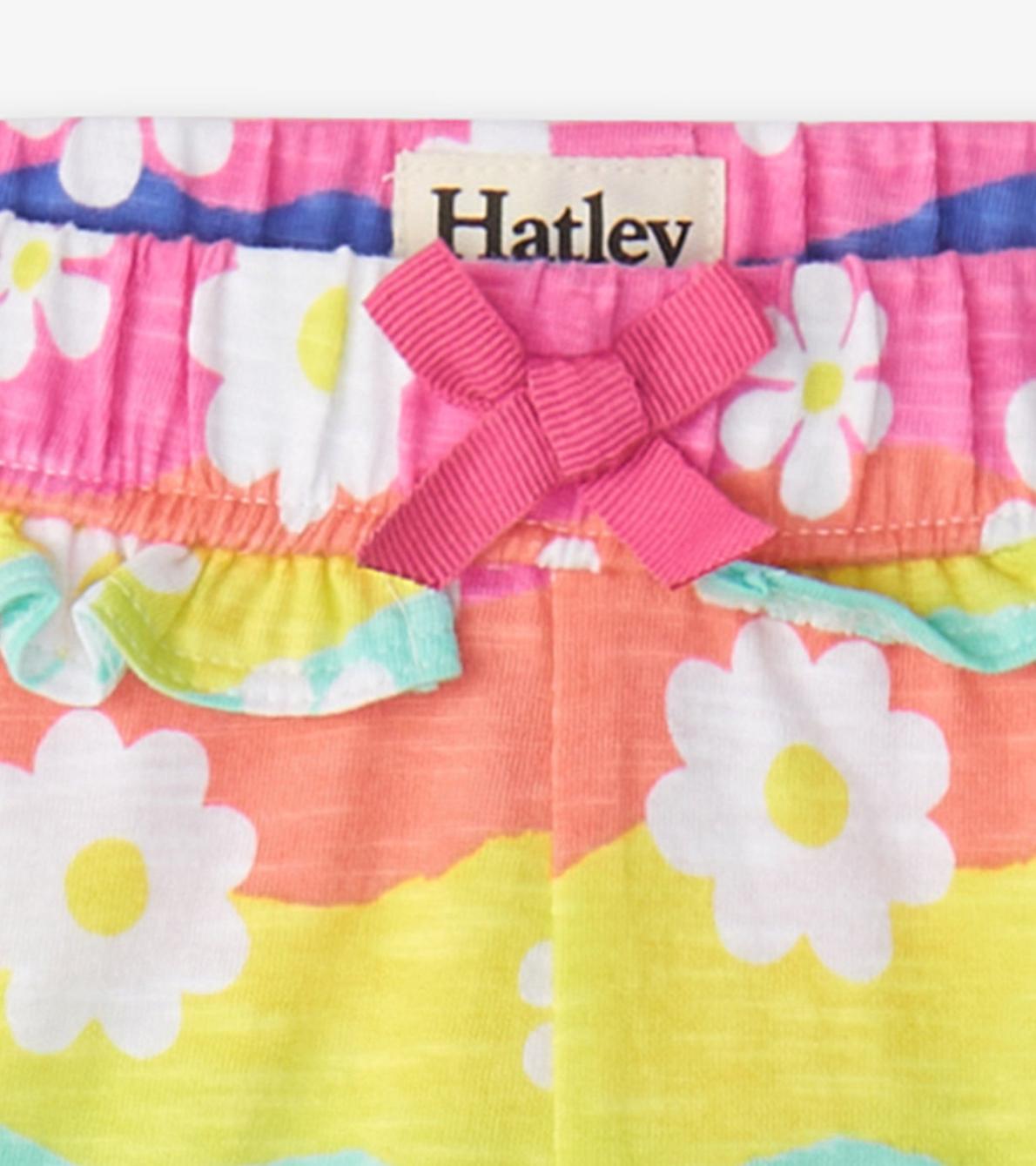 Hatley Bottoms | Baby &amp; Toddler Baby &amp; Toddler Girls Groovy Flowers Ruffle Shorts