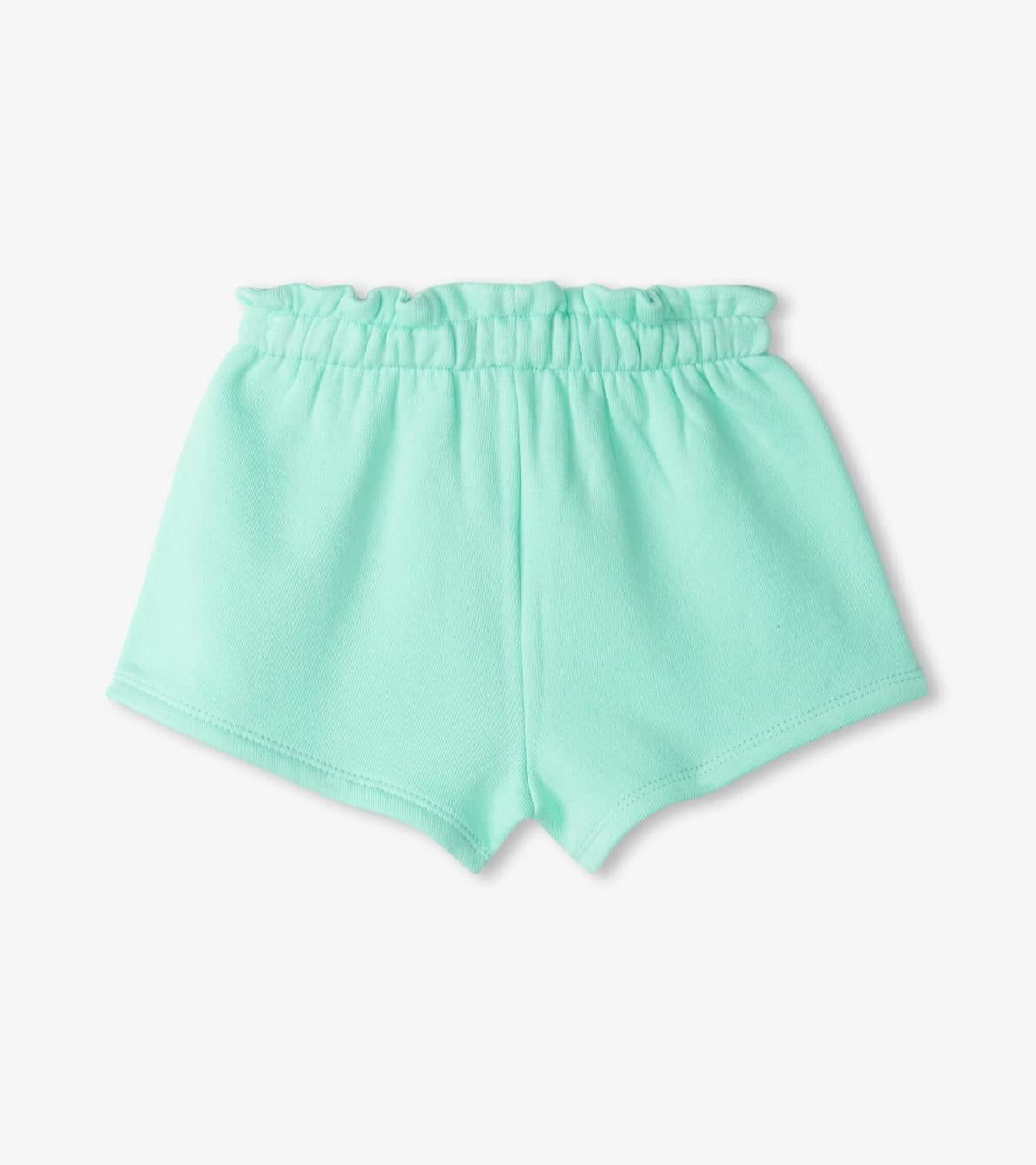 Hatley Bottoms | Baby &amp; Toddler Baby &amp; Toddler Girls Ice Green Paper Bag Shorts