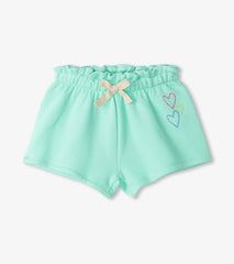 Hatley Bottoms | Baby &amp; Toddler Baby &amp; Toddler Girls Ice Green Paper Bag Shorts
