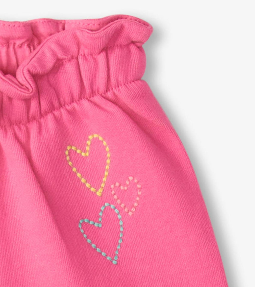 Hatley Bottoms | Baby &amp; Toddler Baby &amp; Toddler Girls Pink Paper Bag Shorts