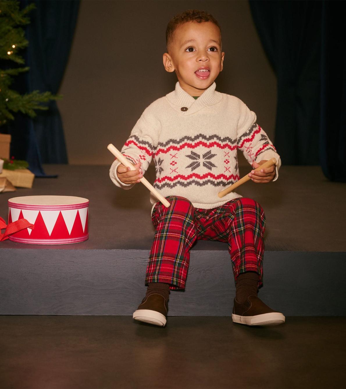 Hatley Bottoms | Baby &amp; Toddler Baby &amp; Toddler Holiday Knit Pullover Sweater