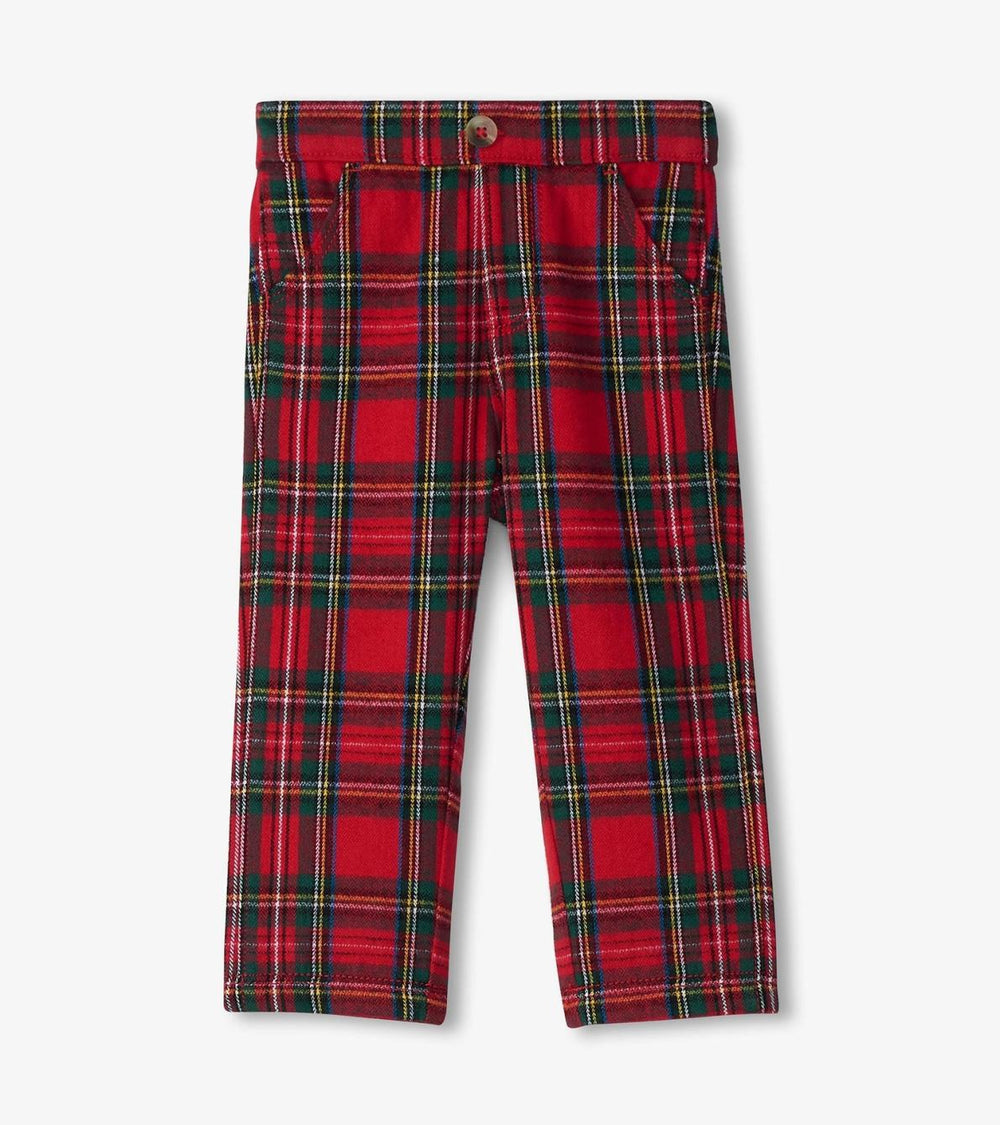 Hatley Bottoms | Baby &amp; Toddler Baby &amp; Toddler Red Plaid Straight Leg Pants