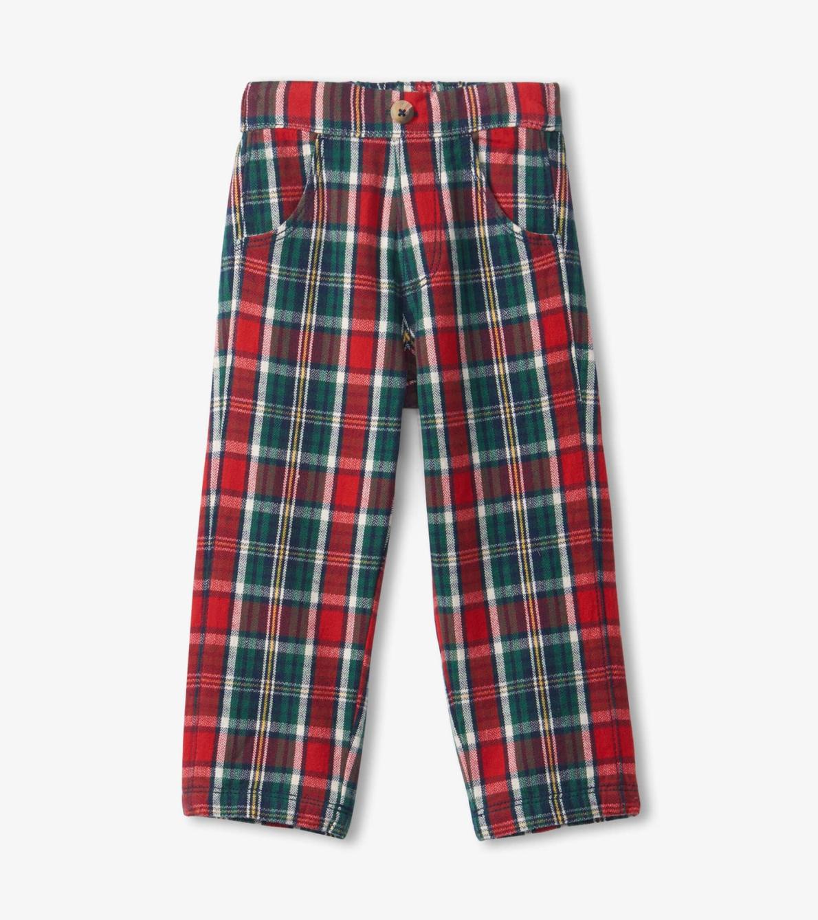 Hatley Bottoms | Baby &amp; Toddler Christmas Plaid Straight Leg Pants