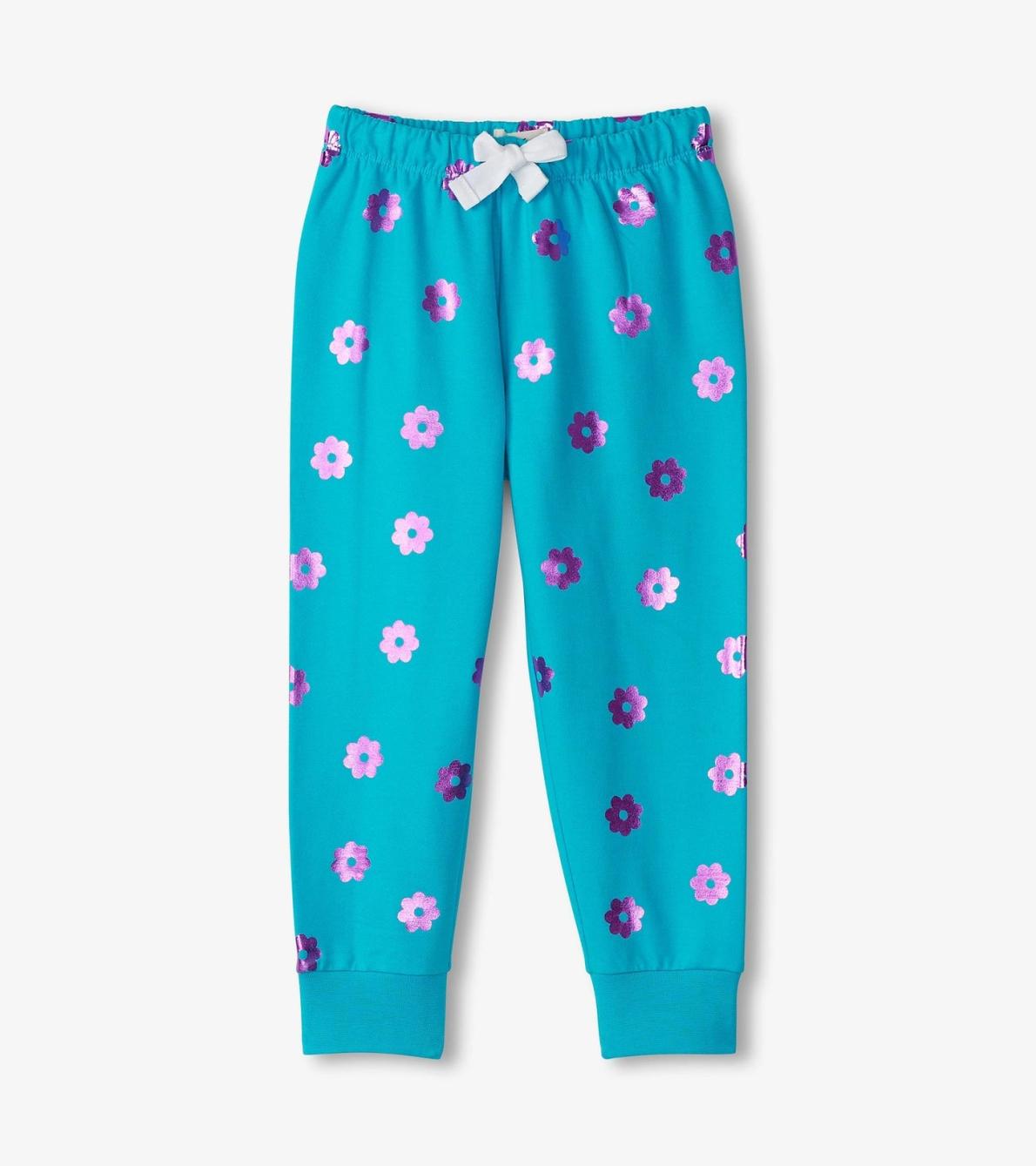 Hatley Bottoms | Girls Girls Blossom Cuffed Track Pants