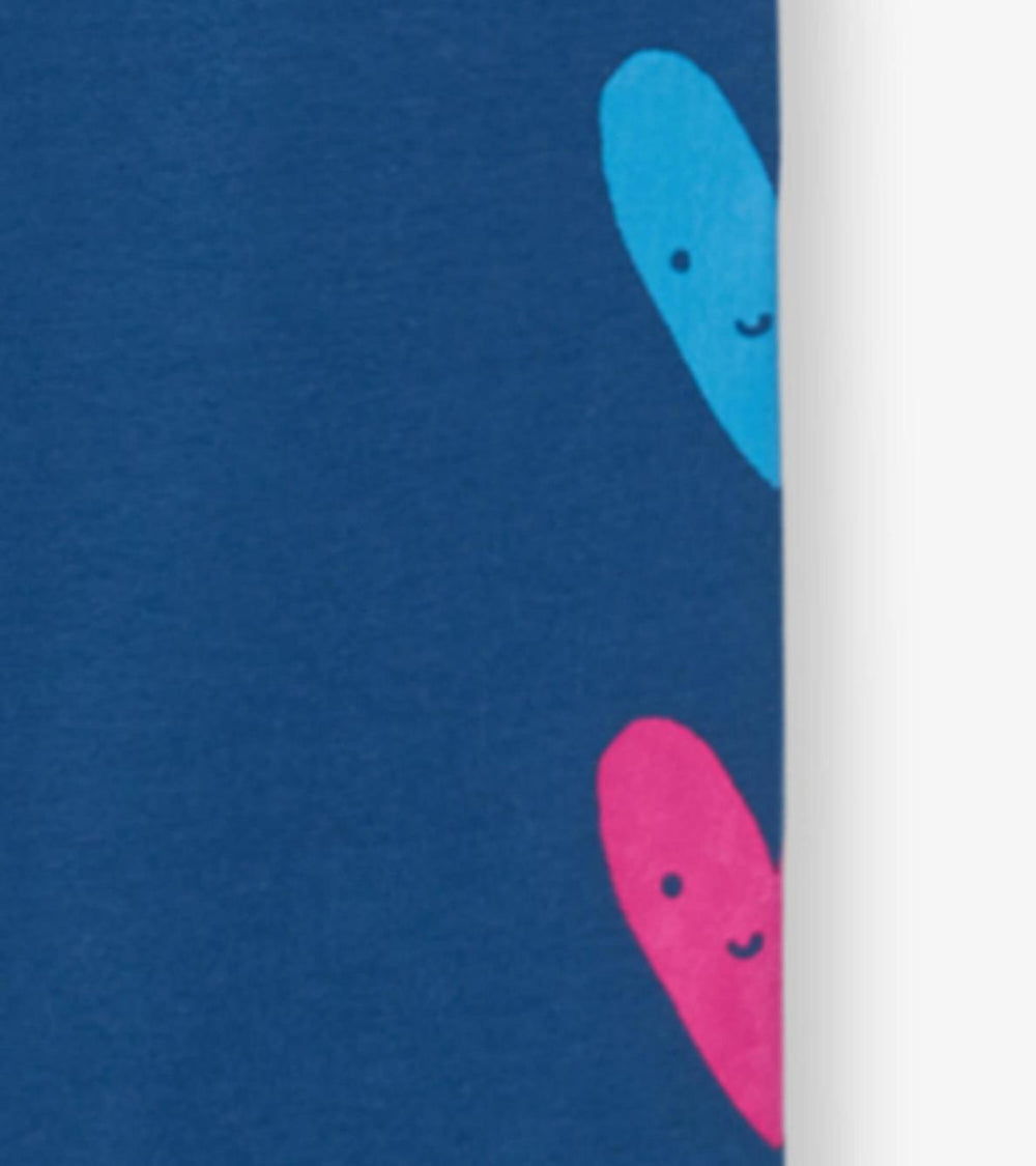 Hatley Bottoms | Girls Girls Colourful Hearts Fun Waist Leggings