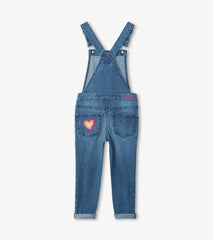 Hatley Bottoms | Girls Girls Denim Stretch Classic Overalls