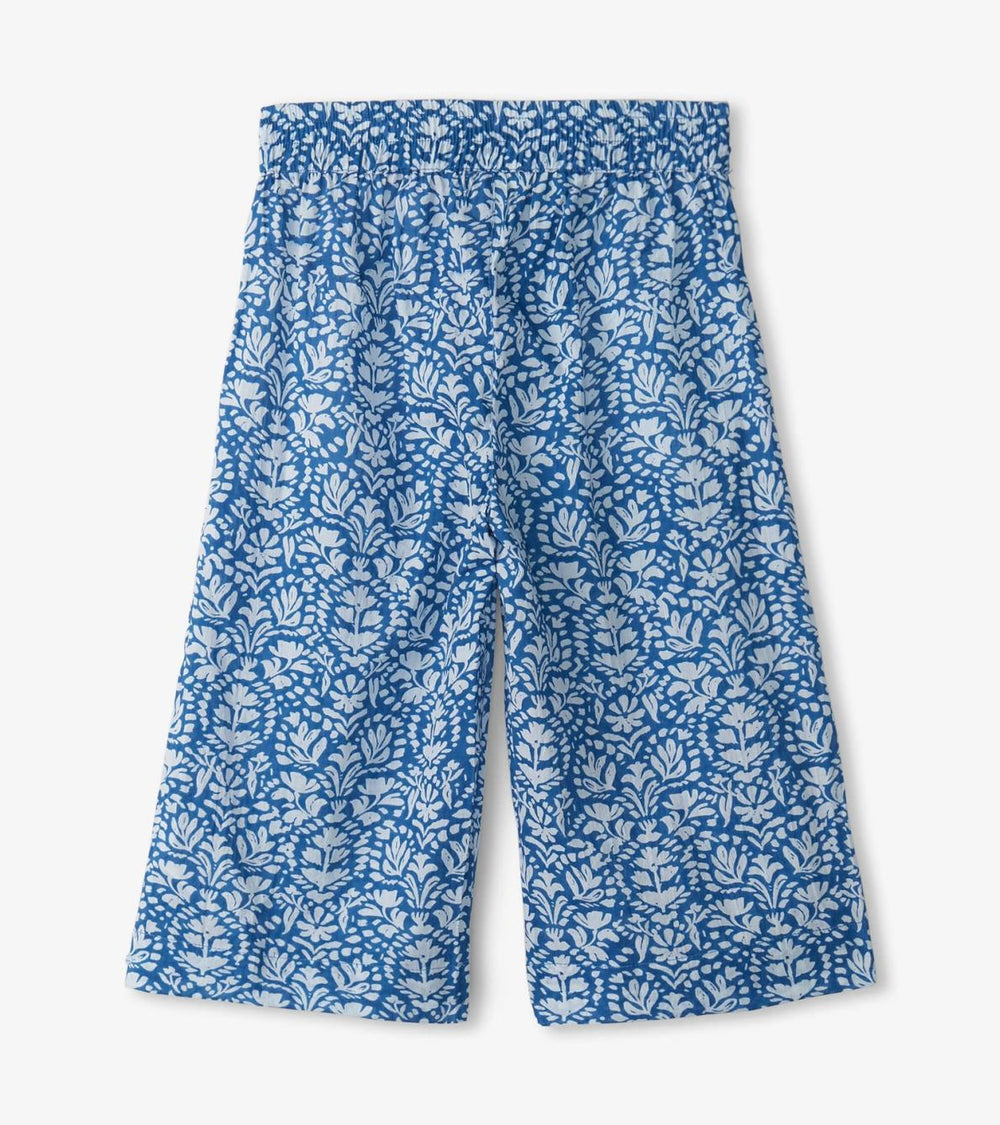 Hatley Bottoms | Girls Girls Floral Shibori Cropped Culottes