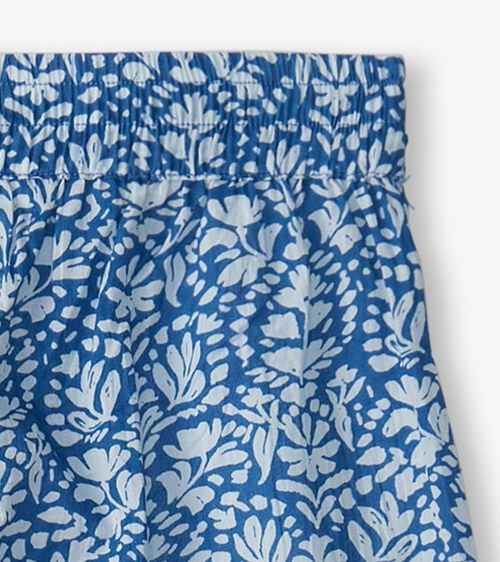 Hatley Bottoms | Girls Girls Floral Shibori Cropped Culottes