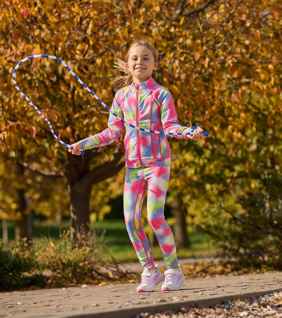 Hatley Bottoms | Girls Girls Jelly Bean Active Leggings