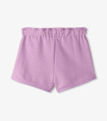 Hatley Bottoms | Girls Girls Lilac Paper Bag Shorts