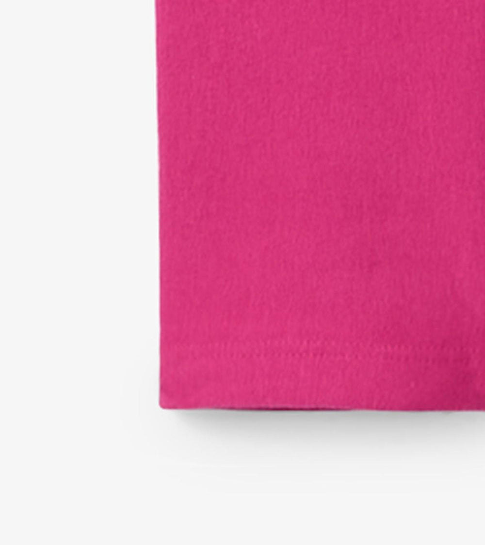 Hatley Bottoms | Girls Girls Magenta Cozy Leggings