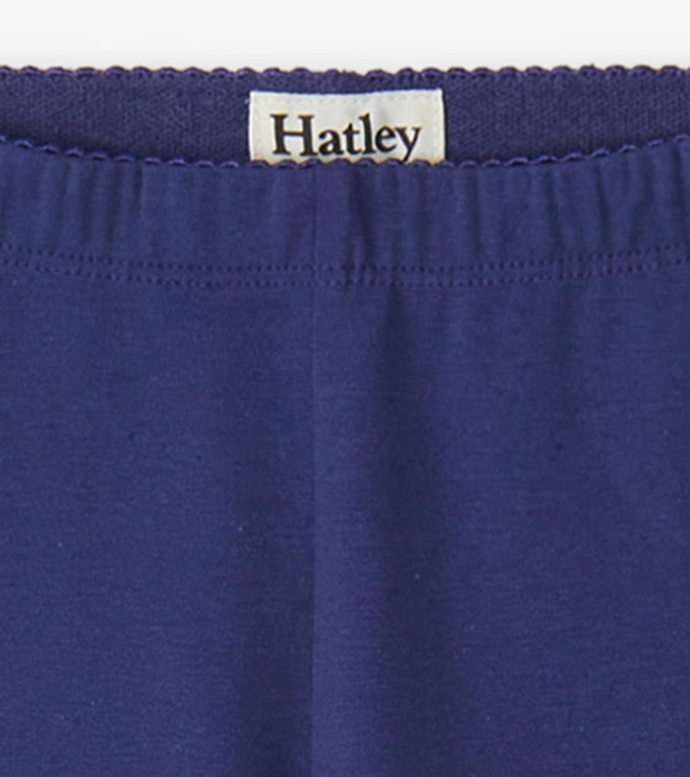 Hatley Bottoms | Girls Girls Navy Leggings