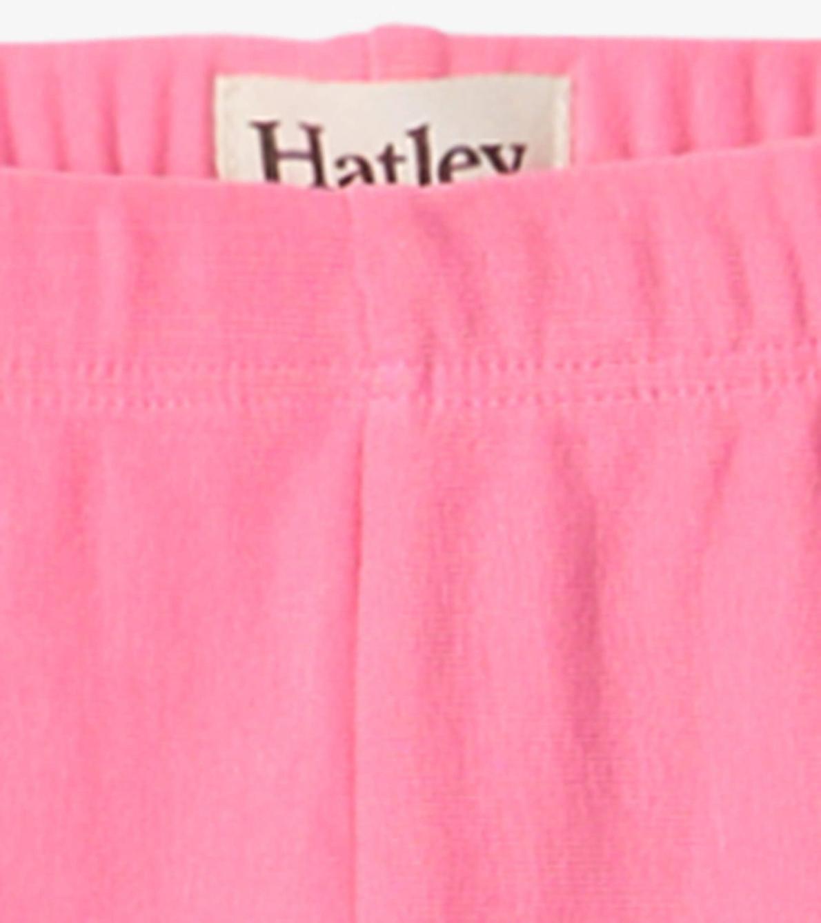 Hatley Bottoms | Girls Girls Pink Cozy Leggings