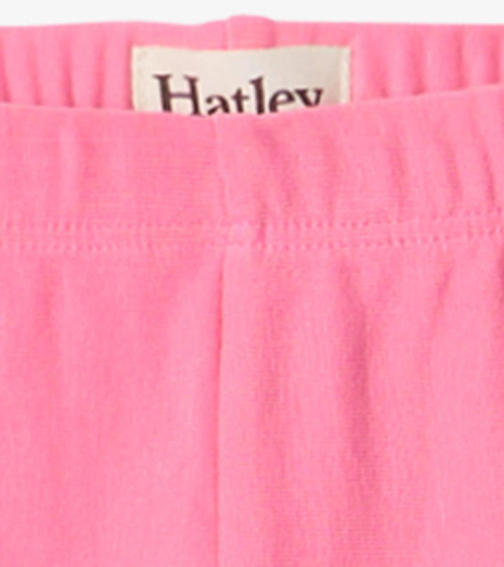 Hatley Bottoms | Girls Girls Pink Cozy Leggings