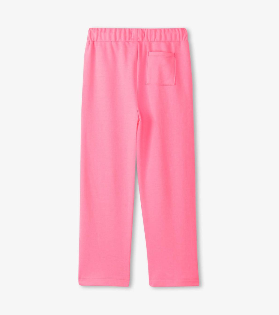 Hatley Bottoms | Girls Girls Pink Neon Track Pants