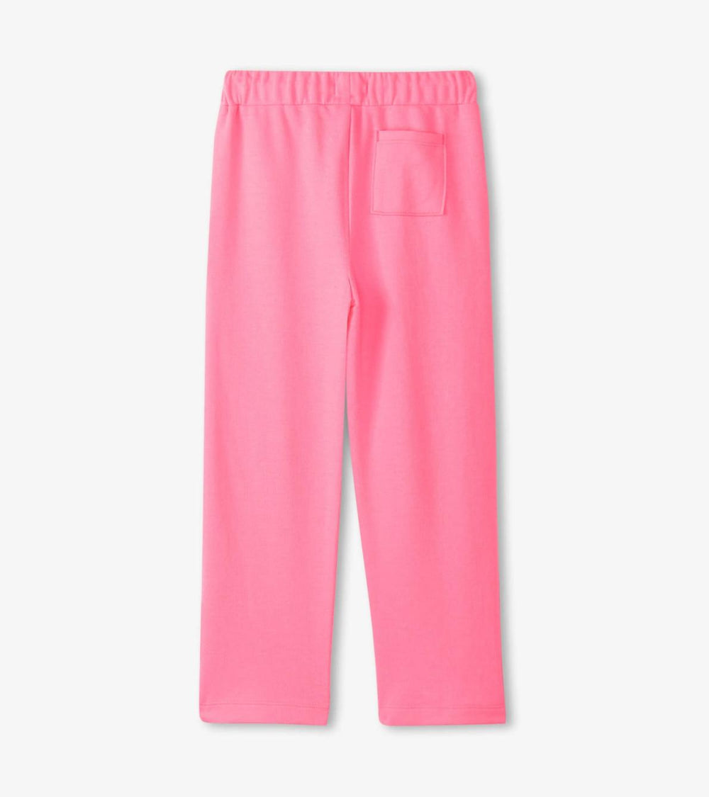 Hatley Bottoms | Girls Girls Pink Neon Track Pants