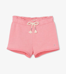 Hatley Bottoms | Girls Girls Pink Paper Bag Shorts