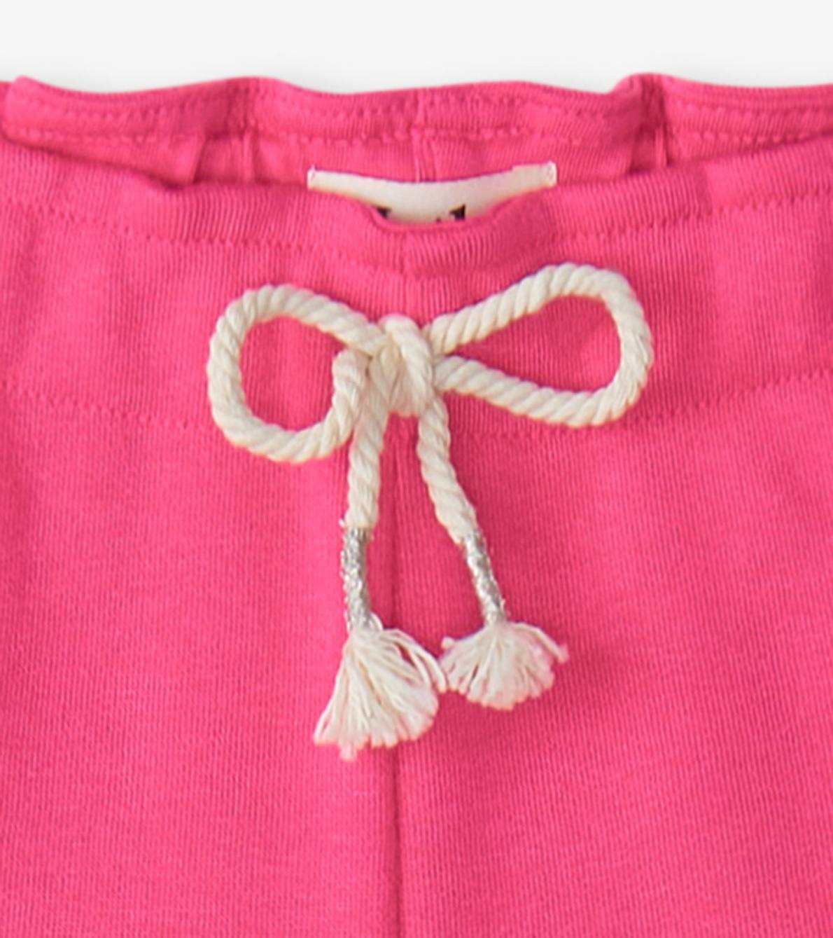 Hatley Bottoms | Girls Girls Pink Paper Bag Shorts