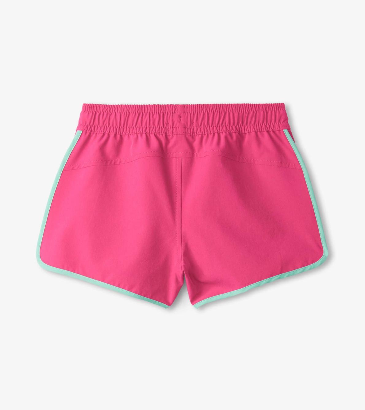 Hatley Bottoms | Girls Girls Pink Quick Dry Shorts