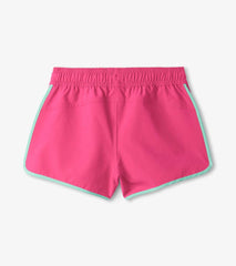 Hatley Bottoms | Girls Girls Pink Quick Dry Shorts