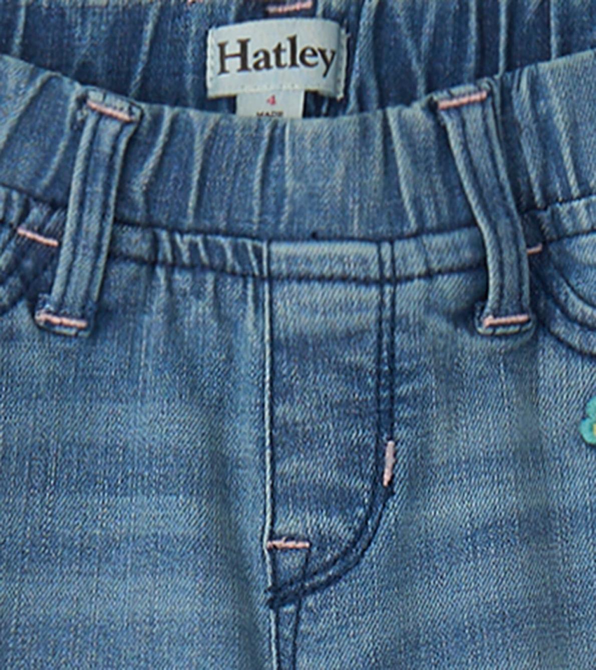 Hatley Bottoms | Girls Girls Pretty Patches Stretch Jeans
