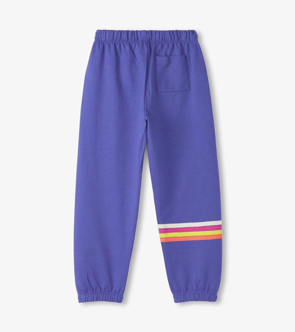 Hatley Bottoms | Girls Girls Rainbow Baggy Track Pants