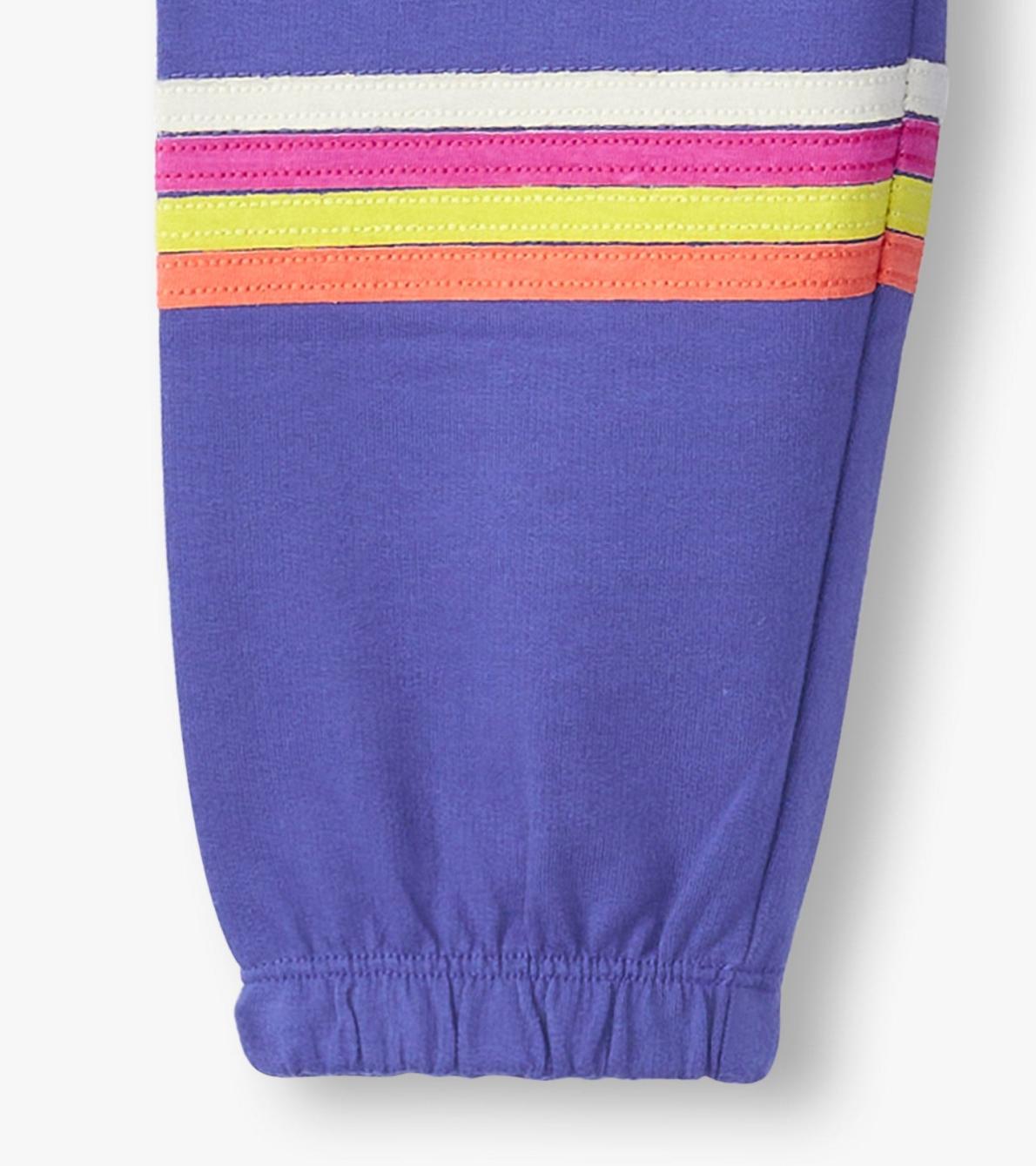 Hatley Bottoms | Girls Girls Rainbow Baggy Track Pants