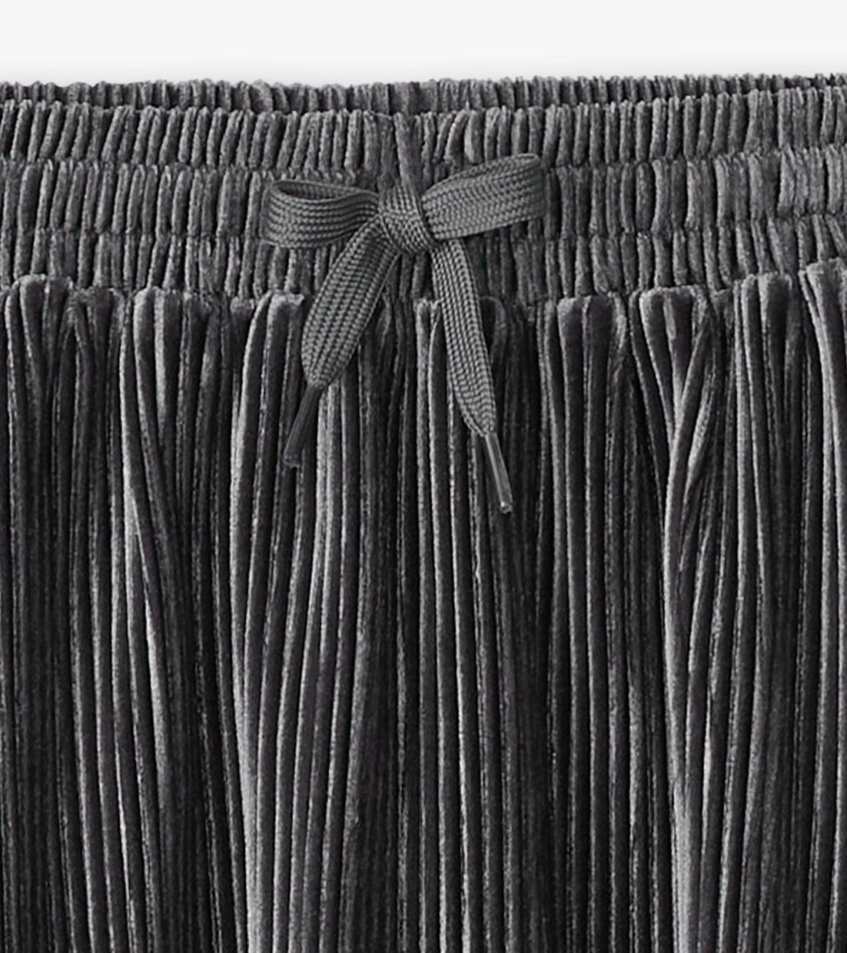 Hatley Bottoms | Girls Girls Silver Shine Pleated Velour Skirt