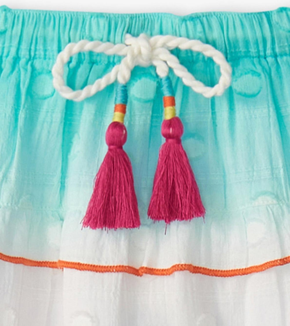 Hatley Bottoms | Girls Girls Summer Waves Tiered Skirt