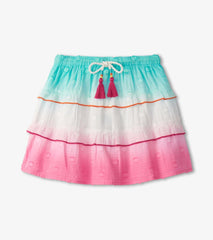 Hatley Bottoms | Girls Girls Summer Waves Tiered Skirt