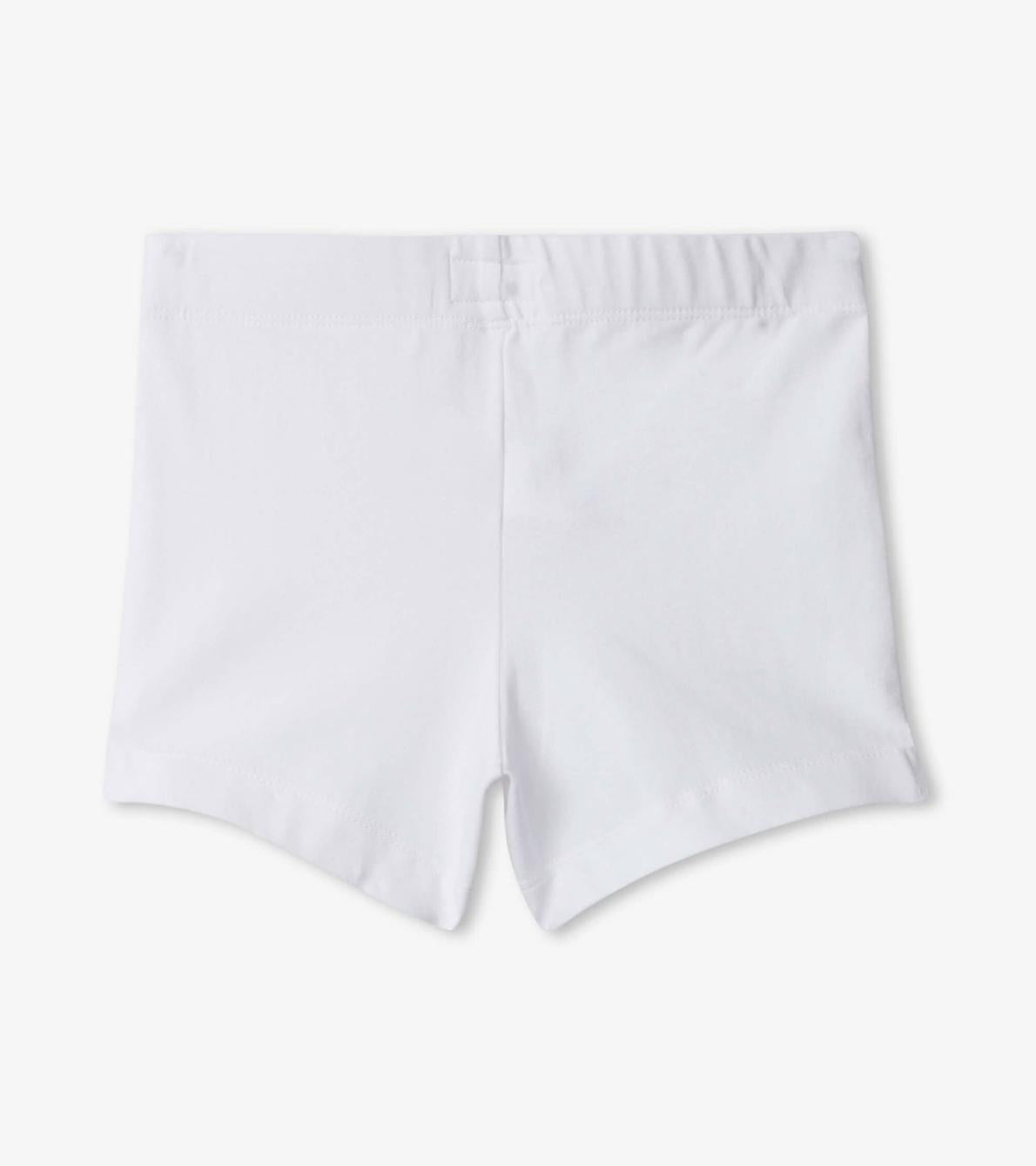 Hatley Bottoms | Girls Girls White Summer Shorts