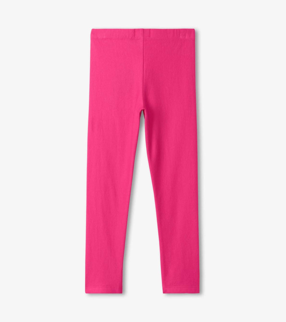 Hatley Bottoms | Girls Magenta Cozy Leggings