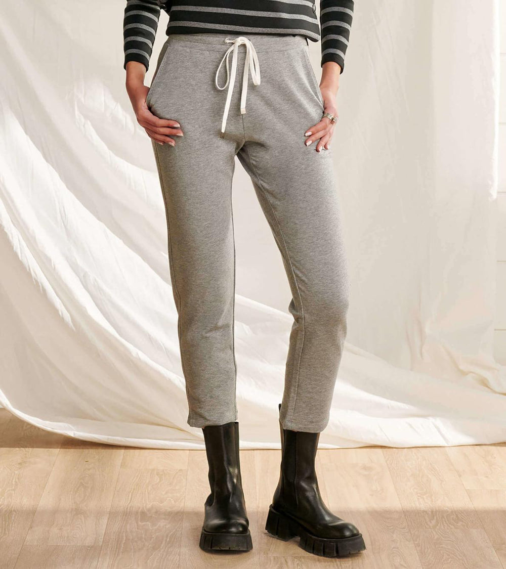 Hatley Bottoms | Women Adrien Jogger - Charcoal Melange