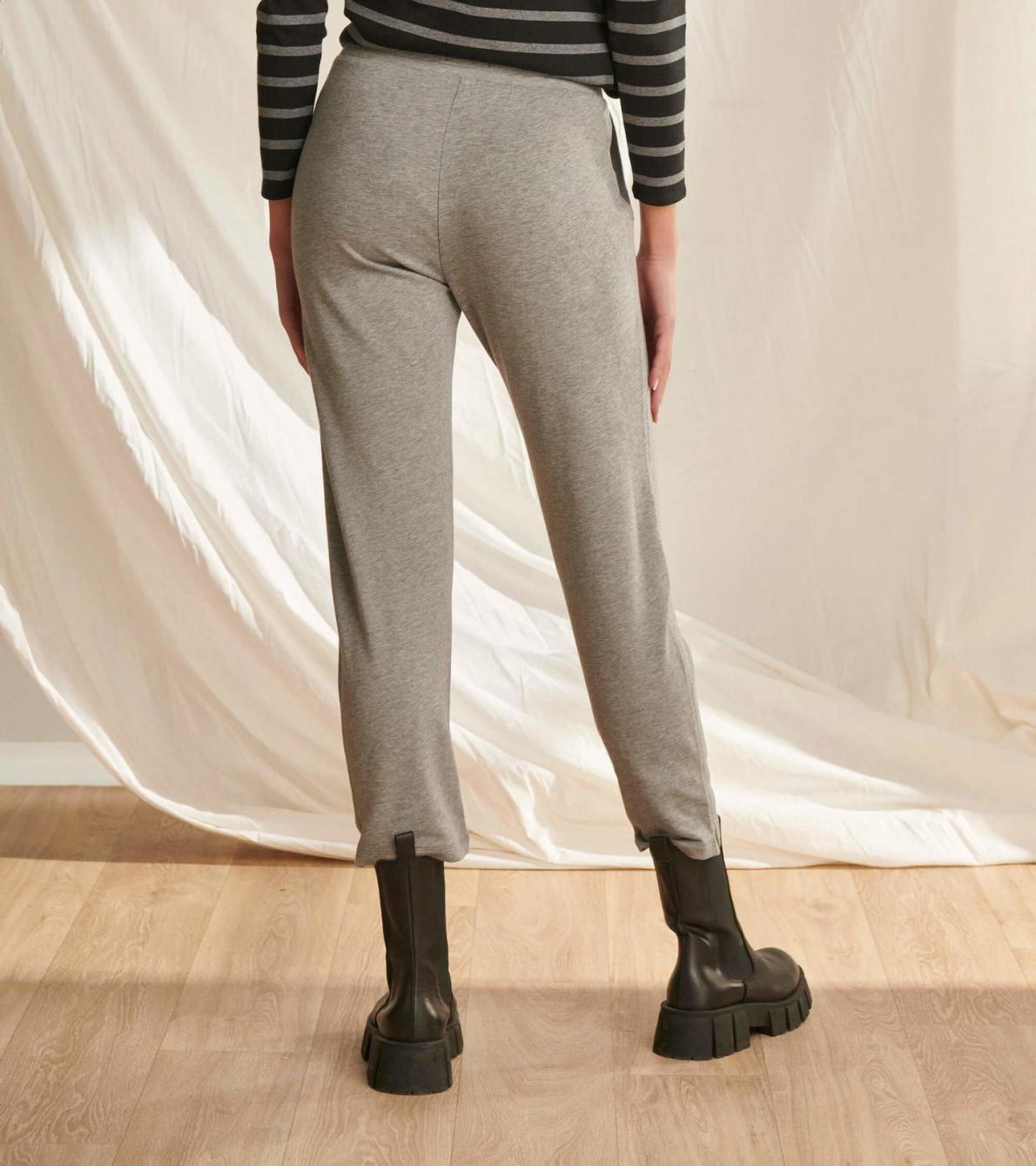 Hatley Bottoms | Women Adrien Jogger - Charcoal Melange