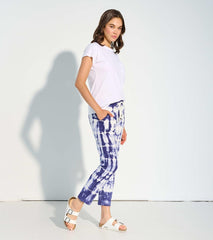 Hatley Bottoms | Women Adrien Joggers - Tie Dye Stripes