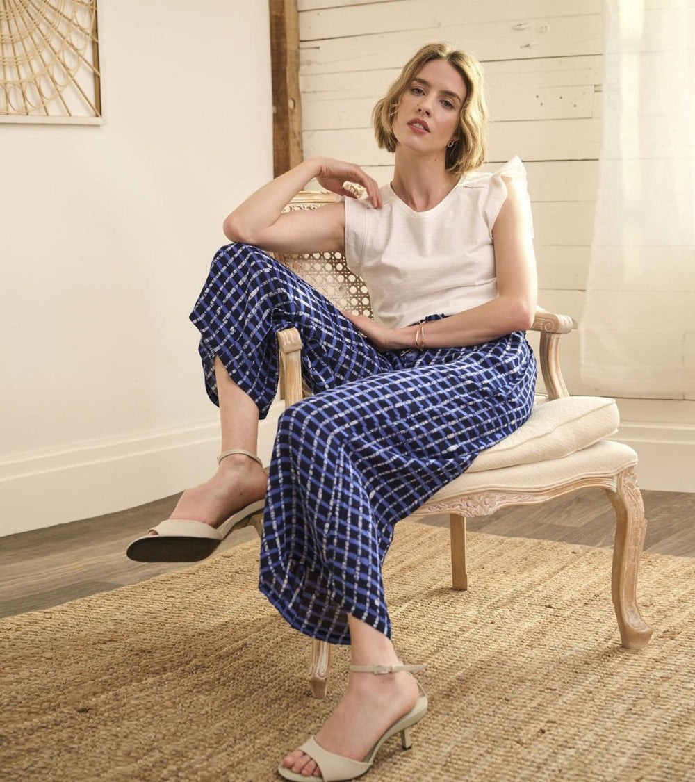 Hatley Bottoms | Women Cassie Pants - Painted Plaid