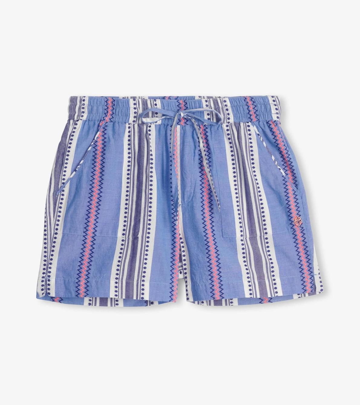 Hatley Bottoms | Women Everywhere Shorts - Funky Boho Stripe