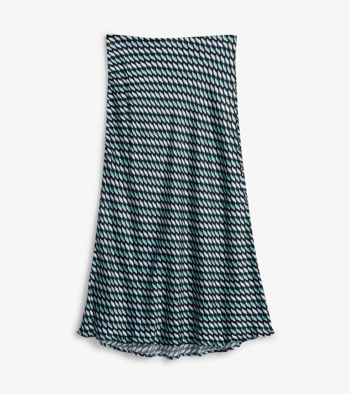 Hatley Bottoms | Women Grace Midi Skirt - Graphic Leaves