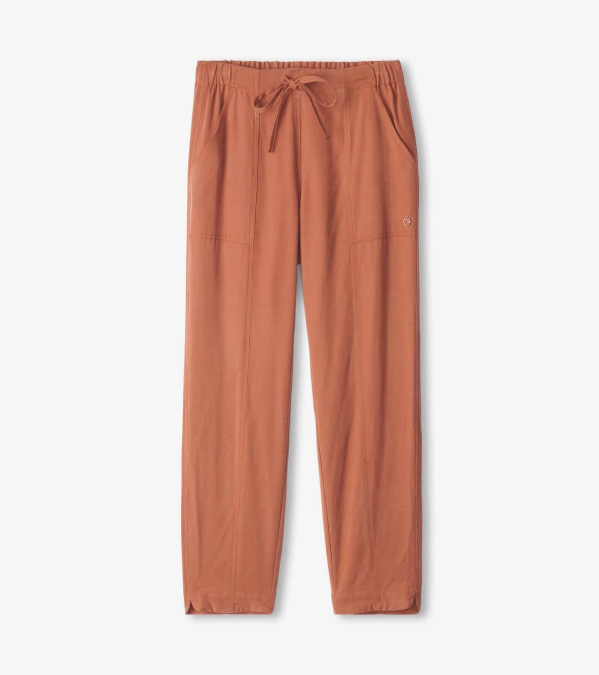 Hatley Bottoms | Women Jaime Ankle Pants - Brown