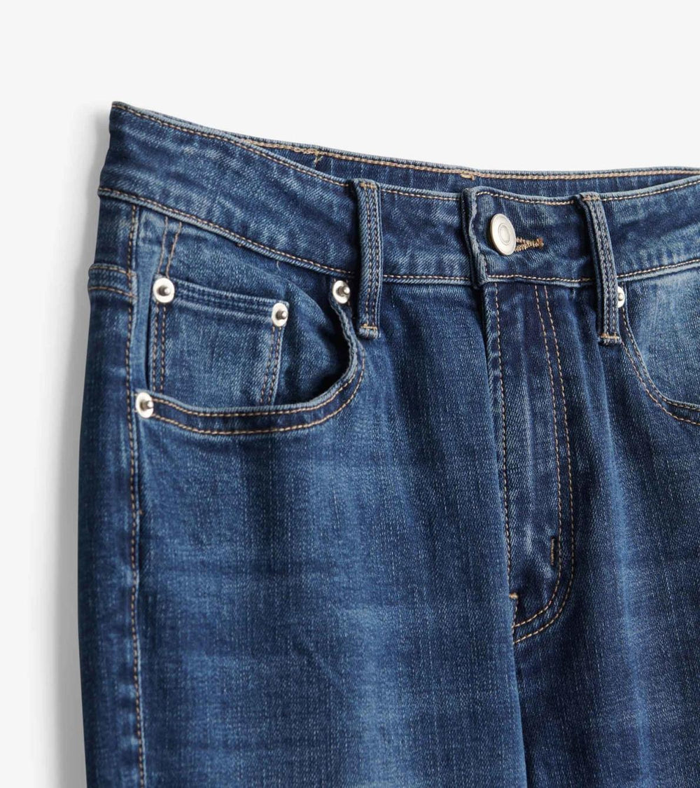 Hatley Bottoms | Women Mid-Rise Jeans - Dark Dusk