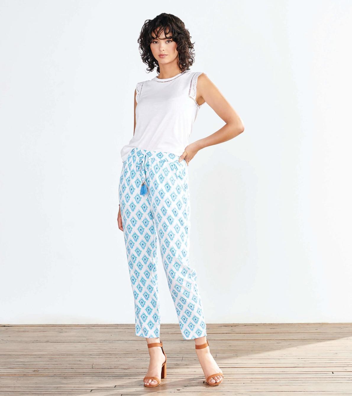Hatley Bottoms | Women Pauline Pants - Reflected Raindrops